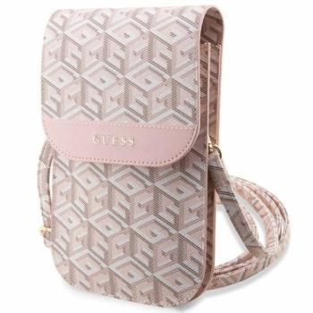 Guess táska GUWBHGCFSEP rózsaszín GCube Stripe GCube csíkos kép