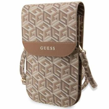 Guess táska GUWBHGCFSEW barna GCube csíkos kép