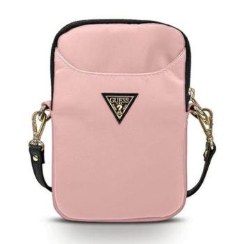 Guess telefontáska GUPBNTMLLP rózsaszín Nylon háromszög logó kép
