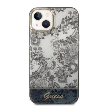 Guess Toile De Jouy Apple iPhone 14 Plus hátlap tok, szürke kép