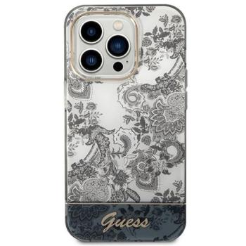 Guess Toile De Jouy Apple iPhone 14 Pro hátlap tok, szürke kép