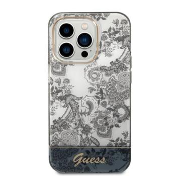 Guess Toile De Jouy Apple iPhone 14 Pro Max hátlap tok, szürke kép