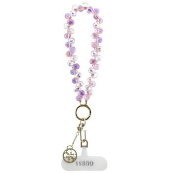 Guess Universal Wrist Strap Crystals 4G Charm csukló pánt, rózsaszín kép