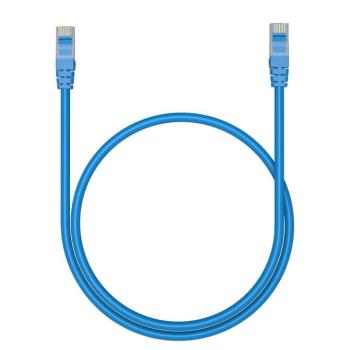 Hálózati kábel RJ45 csatlakozókkal, kék, 1M, XO-GB007 kép