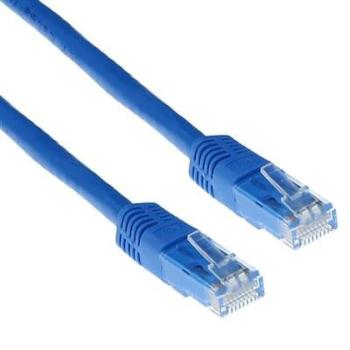 Hálózati kábel RJ45 csatlakozókkal, kék, 5M, 8P8C kép