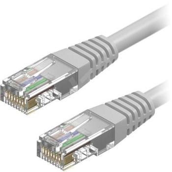 Hálózati kábel RJ45 csatlakozókkal, szürke, 2M, 8P8C kép