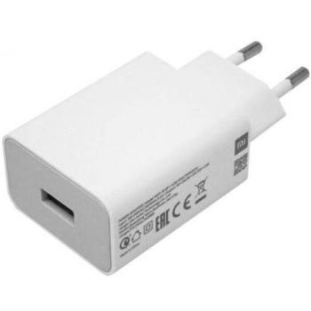 Hálózati töltő adapter, 18W, USB aljzat, gyorstöltés, QC 4.0, Xiaomi, fehér, gyári kép