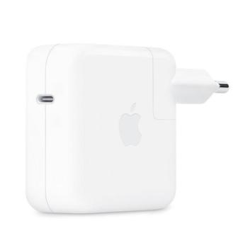 Hálózati töltő adapter, 70W, USB Type-C aljzat, gyorstöltés, PD, MQLN3ZM/A utódja, Apple, fehér, gyári kép