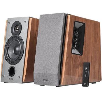 Hangszóró szett, 2.0, 2 x 30W, Aktív, Vezetékes, RCA, 3.5mm, Edifier R1600TIII, barna kép