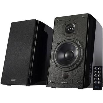 Hangszóró szett, 2.0, Aktív, 2 x 60W, Bluetooth, Optikai kimenet, RCA, 3.5mm, Koaxiális csatlakozó, Edifier R2000DB, fekete kép