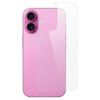 Hátlapvédő üveg (2.5D, 9H) ÁTLÁTSZÓ Apple iPhone 16 Plus kép