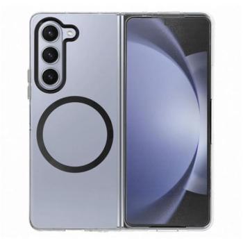 HCD4 Samsung Galaxy Z Fold 5 MagSafe kompatibilis hátlap tok, fekete kép