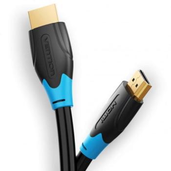 HDMI - HDMI kábel, 2.0, 4K, 30Hz, 8M, fekete, Vention AACBK kép