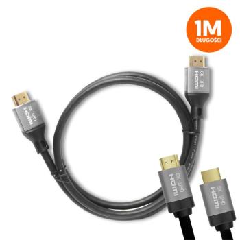 HDMI-HDMI kábel (v2.1 | 8K | 1 m) - fekete kép