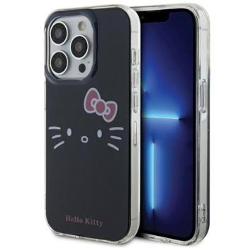 Hello Kitty HKHCP15XHKHLK iPhone 15 Pro Max 6.7&quot; fekete keménytok IML Kitty Face kép