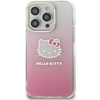 Hello Kitty HKHCSA55HDGKEP IML Gradient Electrop Kitty Head keménytok Samsung Galaxy A55 - rózsaszín kép
