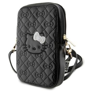Hello Kitty táska HKPBPEKHBPK fekete steppelt masnis kép
