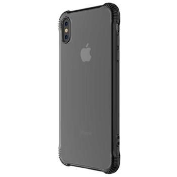 HOCO ARMOR szilikon telefonvédő (közepesen ütésálló, légpárnás sarok, átlátszó hátlap) SZÜRKE Apple iPhone XS 5.8, Apple iPhone X 5.8 kép