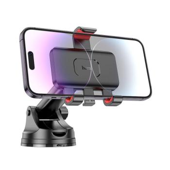 HOCO autós telefontartó ablak / középkonzol Sárkány H22 fekete kép