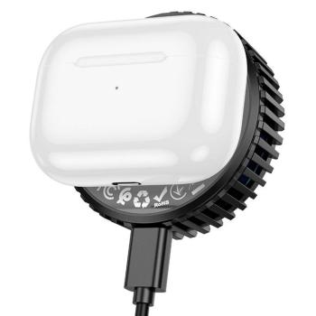 Hoco CW57 MagSafe-kompatibilis vezeték nélküli töltő - fekete kép