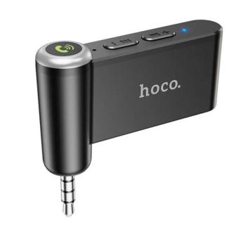 HOCO E58 bluetooth adapter (3.5mm jack csatlakozó, v5.0) FEKETE kép