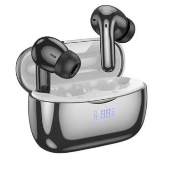 HOCO EQ16 bluetooth fülhallgató SZTEREO (v5.3, TWS, mikrofon, LED kijelző, aktív zajszűrő + töltőtok) FEKETE kép