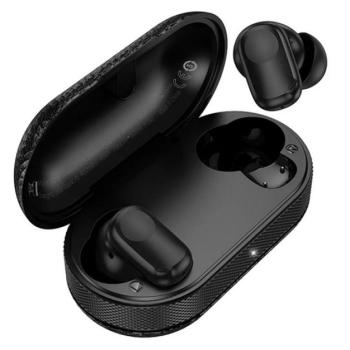 HOCO EQ19 bluetooth fülhallgató SZTEREO (v5.4, TWS, mikrofon + töltőtok) FEKETE kép