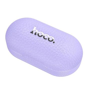 Hoco EQ19 TWS Bluetooth vezeték nélküli fülhallgató - lila kép
