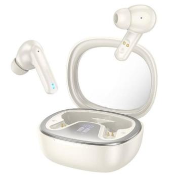 Hoco EQ6 TWS Shadow bluetooth headset, fehér kép