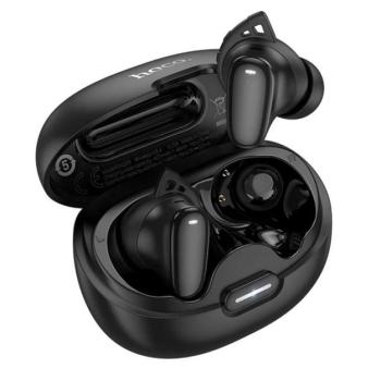HOCO EW203 bluetooth fülhallgató SZTEREO (v5.4, TWS, mikrofon + töltőtok) FEKETE kép