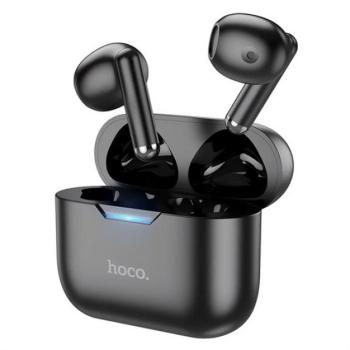 HOCO EW34 bluetooth fülhallgató SZTEREO (v5.3, TWS, mikrofon + töltőtok) FEKETE kép