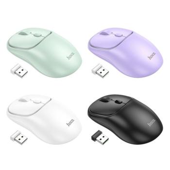 Hoco GM25 vezeték nélküli egér 2,4G 1600 dpi - lila kép