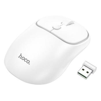 Hoco GM25 wireless vezeték nélküli egér, 2,4G 1600dpi, fehér kép