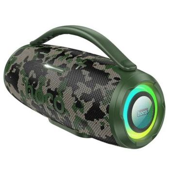 HOCO HA4 bluetooth hordozható hangszóró (v5.4, 2x15W, TF/microSD kártyaolvasó, FM rádió, AUX, LED világítás) SÖTÉTZÖLD Motorola E550, Ericsson Z555i, Motorola V3i kép