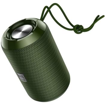 HOCO HC1 bluetooth hordozható hangszóró (v5.0, kártyaolvasó, 5W) SÖTÉTZÖLD kép