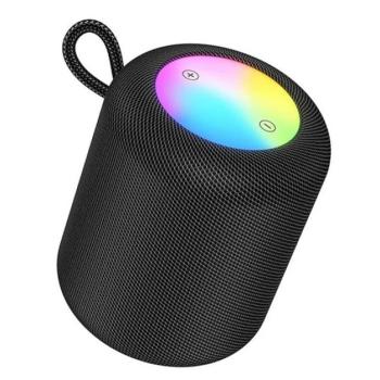 HOCO HC30 bluetooth hordozható hangszóró (v5.4, 5W TF/microSD kártyaolvasó, FM rádió, AUX) FEKETE kép