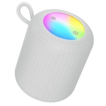 HOCO HC30 bluetooth hordozható hangszóró (v5.4, 5W TF/microSD kártyaolvasó, FM rádió, AUX) VILÁGOSSZÜRKE kép