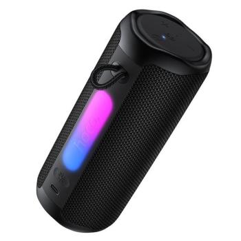 Hoco HC50 bluetooth hangszóró beépített világítással, 8W, fekete kép