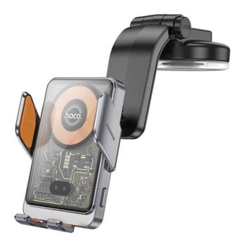 Hoco HW8 wireless autós tartó 15W, fekete kép