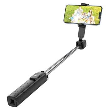 Hoco K18 Wave selfie bot, kinyitható lábakkal, távirányítóval, fekete kép