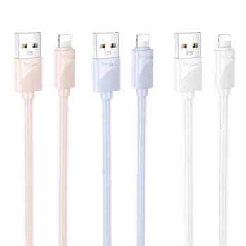 HOCO kábel USB-A - Lightning 2,4 A X114 1 m rózsaszínű kép