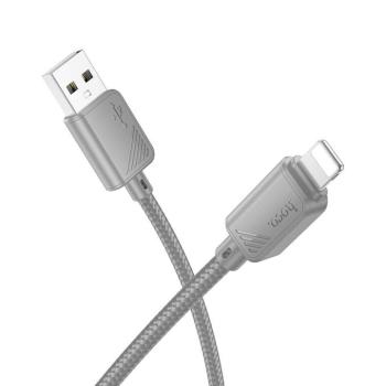 HOCO kábel USB-A - Lightning 2,4A X113 1 m szürke kép