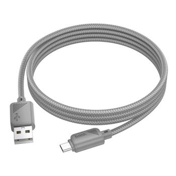HOCO kábel USB-A - Micro USB 2,4A X113 1 m szürke kép