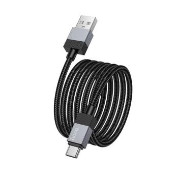 HOCO kábel USB-A Type-C 3A X110 1 m fekete kép