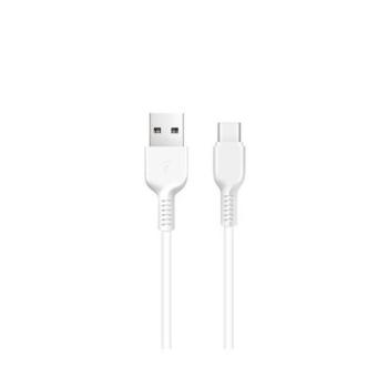 HOCO kábel USB Flash töltő adatkábel Type-c X20 2 méteres fehér kép