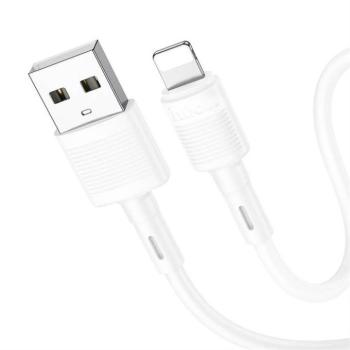 HOCO kábel USB iPhone Lightning 8-pin 2,4A Victory X83 1m fehér kép