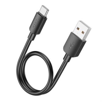 HOCO kábel USB Type-C Hyper Power Delivery 27W X96 25cm fekete kép
