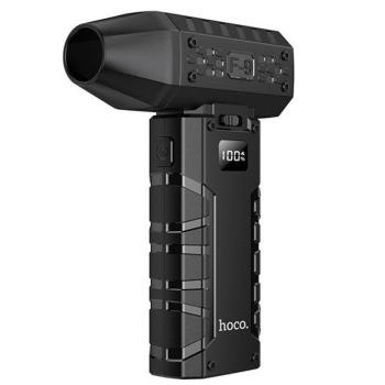 Hoco kézi ventilátor hűtéshez, tisztításhoz, porfúváshoz, fekete kép