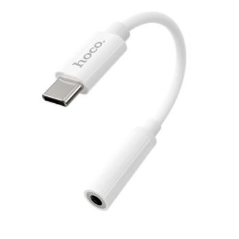 Hoco LS30 USB-C - 3,5mm Jack átalakító, fehér kép