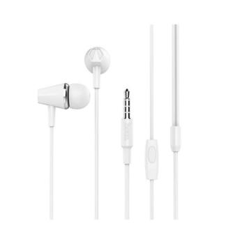 Hoco M34 Drumbeat vezetékes headset, 3,5mm Jack, fehér kép